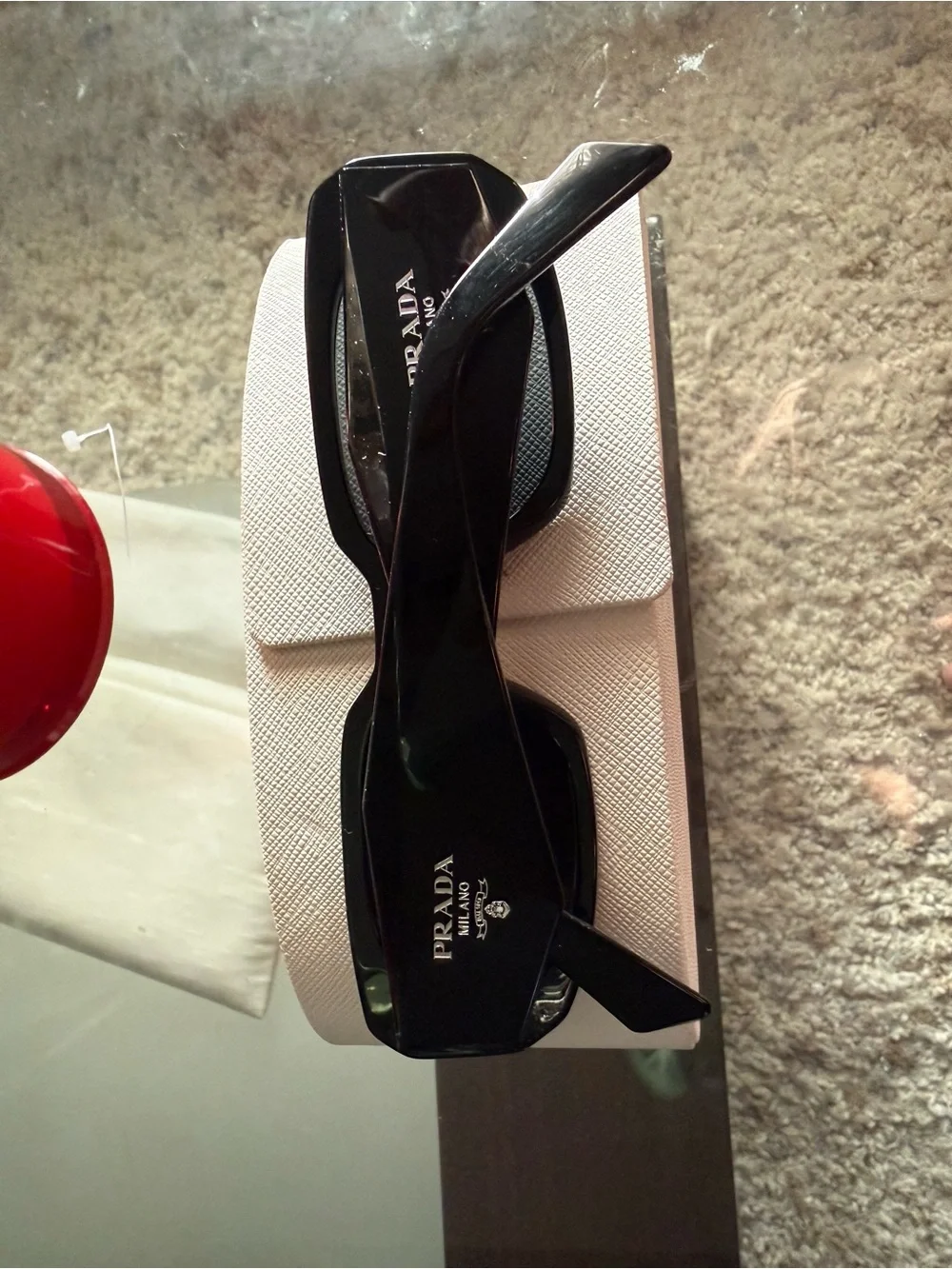 Prada lens nose